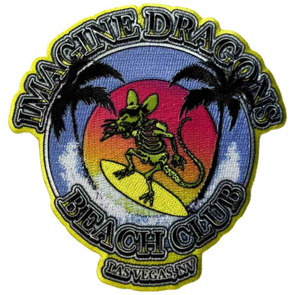 Imagine Dragons - Beach Club Patch - Multicolours